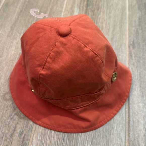Janie and Jack Orange Bucket Hat - Picture 3 of 6